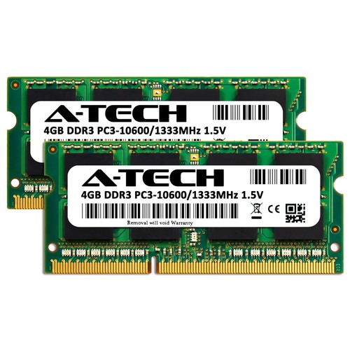 8GB 2x4GB PC3-10600S HP ProBook 4520s 4525S 4530S 4720s 5310M Memory RAM - Picture 2 of 5