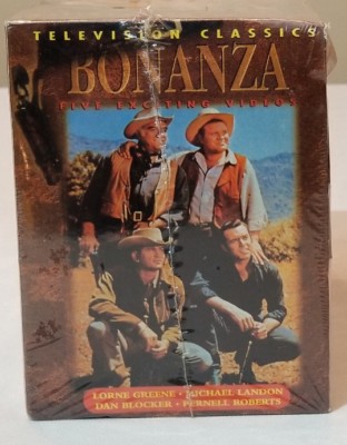 Bonanza Collectors Series (5-VHS, Box Set) Television Classics