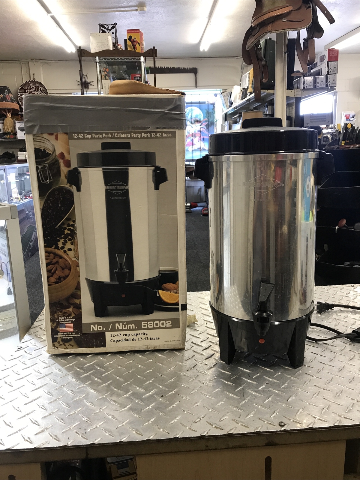 West Bend Coffee Maker 58002 - 12-42 