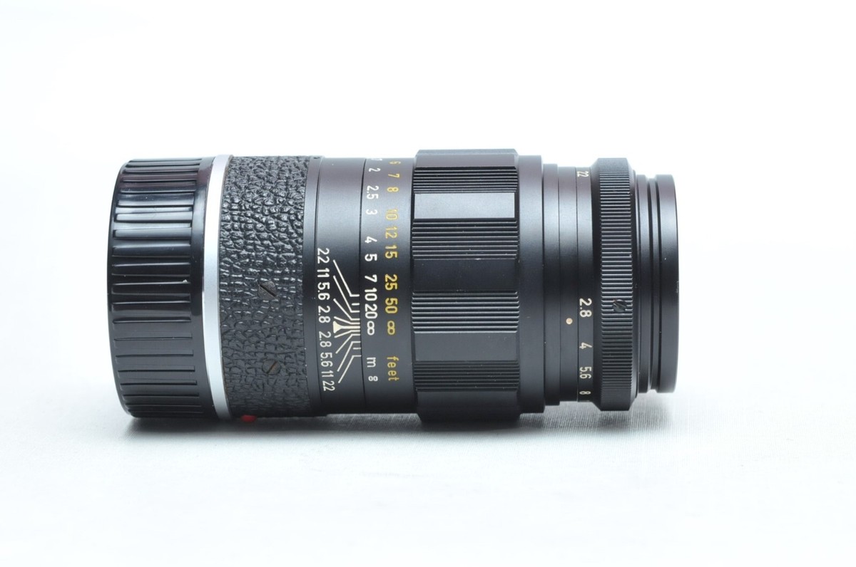 LEICA Elmarit M 90mm F2.8 Lens E39 Germany Black 501 | eBay