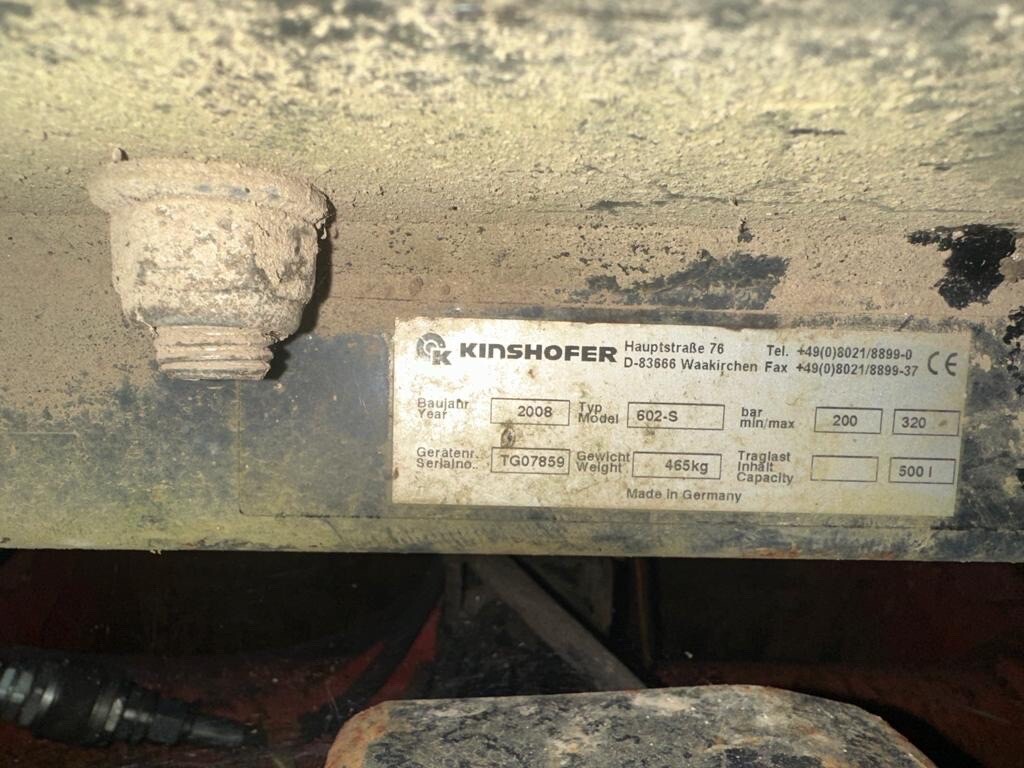 Kinshofer Clamshell Grab Grab Lorry Bucket 602a eBay