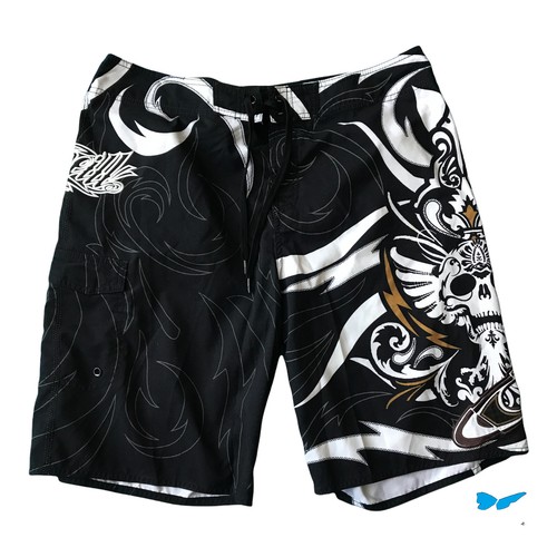O'Neill 36 Tribal Skull Board Shorts 