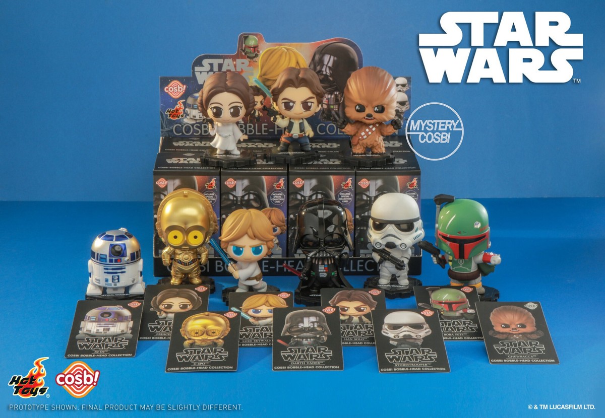 コスビ　スター・ウォーズ　コレクション　8点セット ホットトイズ デフォルメフィギュア コスビ スター・ウォーズ