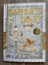 DAPHNE'S DIARY Number 8 2024 VINTAGE Stickers POSTER Mindfulness MERRY CHRISTMAS