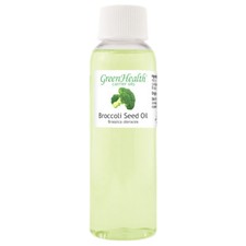 Broccoli Seed Carrier Oil 2 fl oz Plastic Bottle 100 Pure  Natural Greenhealth