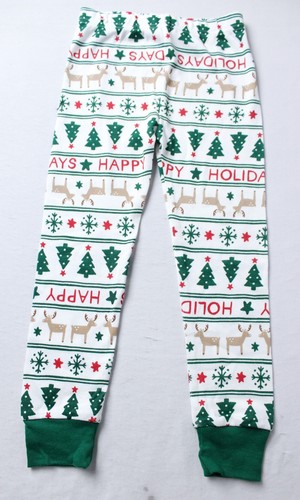 Carter's Kids 2-Piece Fair Isle Snug Fit Cotton Pajama Set MP9 Green/Red Size 4 - Picture 2 of 8