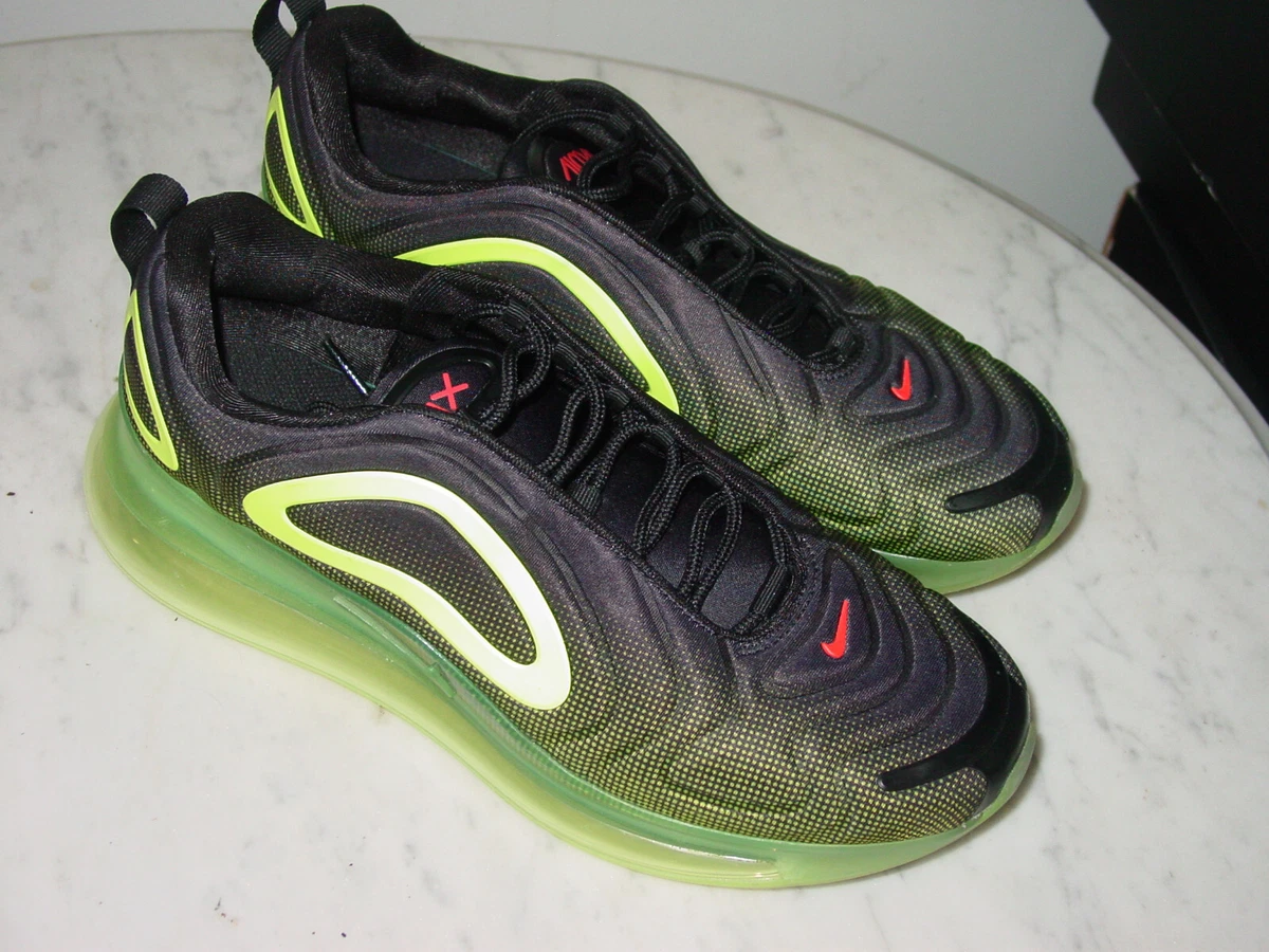 Nike Air Max 720 Sneakers In Black And Green Ao2924-008 for Men