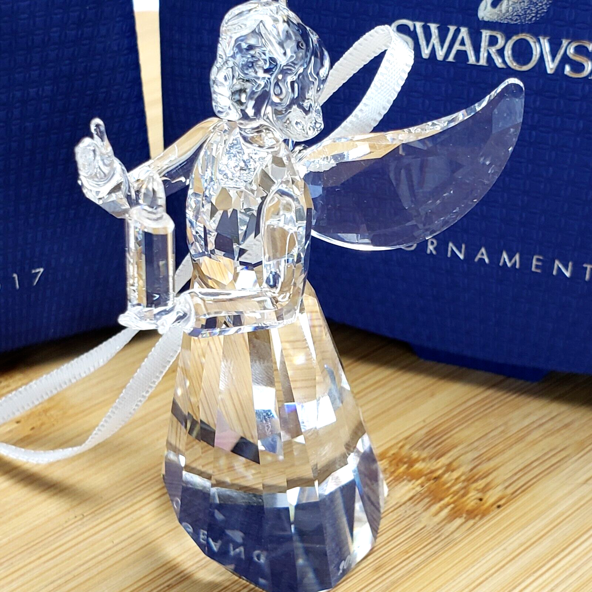 2017 Swarovski Annual Angel Christmas Ornament #5269374 NIB! | eBay