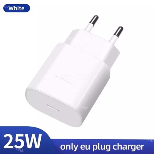 Câble USB Chargeur Mural Charge Super Rapide 25W pour Samsung Galaxy A21 A22 A23 5G - Photo 18 sur 20
