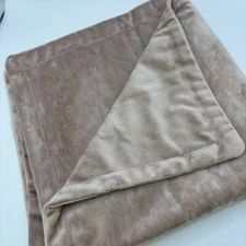 NWT Set of 2 Luxurious Velvet Euro Shams Cocoploceus Pillow Covers 20x20 Pink