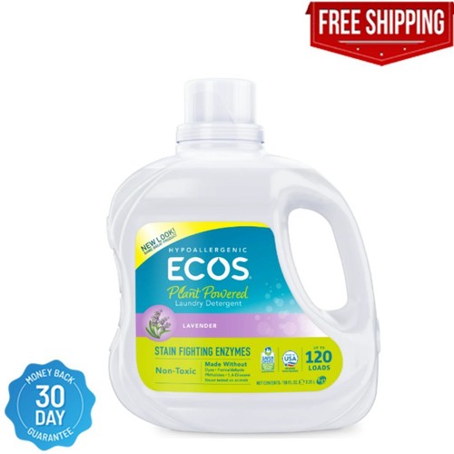 ECOS Plant Powered Liquid Laundry Detergent , 120 Loads, 110 Ounce