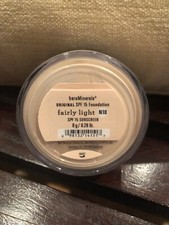 bare Minerals SPF15 Foundation  FAIRLY LIGHT N10  0.28oz/ 8g  NEW SEALED