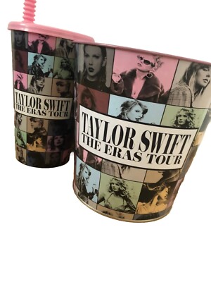 Taylor Swift Eras Tour Becher und Popcorn Eimer SET  *NEUWARE