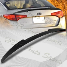 For 2011-2013 Kia Optima W-Power Primer Black V-Style Rear Trunk Spoiler Wing