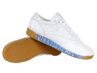 Reebok Classic Freestyle Low Old Meets New Women's White Trainers Leather Shoes | eBay