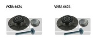 SKF 2X Radnabe Radlagersatz Vorderachse FüR Smart Cabrio Fortwo 450 452