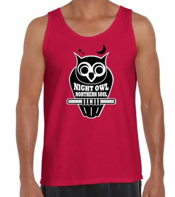 Night Owl Northern Soul Logo Men's Vest Tank Top