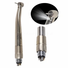 Dental LED Fiber Optic High Speed Handpiece /Quick Coupling Coupler 6Hole Kit ty