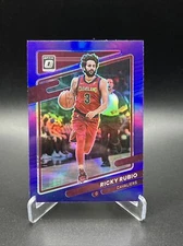 2021-22 Donruss Optic Ricky Rubio Purple Prizm Cleveland Cavaliers #134