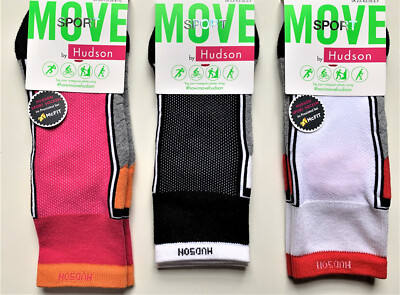 HUDSON MOVE - Damen Sportsocken / Kurzsocken mit atmungsaktivem Sohlenbereich