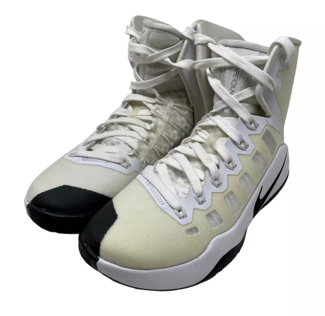 Womens Nike Hyperdunk 2016 TB White Basketball Shoes Size 5.5 US (844391 110)