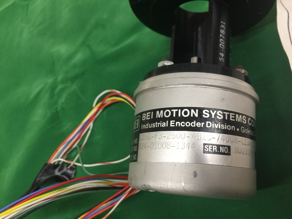 BEI Motion Systems Optical Rotary Encoder L25G-F3-2500-ABZC-7406R-LED ...