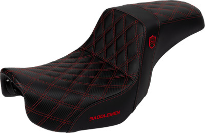 SADDLEMEN Pro Series SDC Performance Fits Seat - Carbon Fiber/Lumbar Gripper -