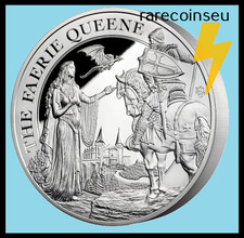 The Faerie Queene "Una and Redcrosse" 1kg Silver Proof Coin Limited Mintage 25pc