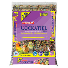 3-D Pet Products Premium Cockatiel Mix Bird Food Seeds, with Probiotics, 9 lb. B