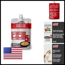 PureBites Heart  Eyes Squeezable for Cats 2.5 oz Case of 15