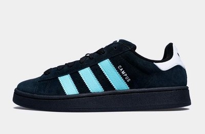 Adidas Campus 00s Size 9.5 Black Flash Aqua Mens Shoe Sneaker JS3204