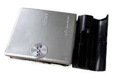 Sony MZ-E730 Silver MD Walkman Portable Player MDLP HD Digital Amp Japan Tested