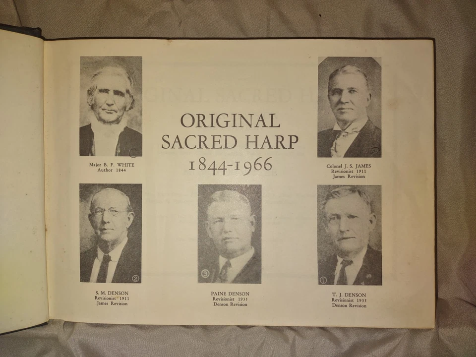 Arpa Sagrada Original Melodías Sagradas Denson Revisión Edición 1966 VER INF FOTO Foto 2 de 3