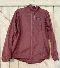 Patagonia Womens Pink Hooded Full Zip Windbre...