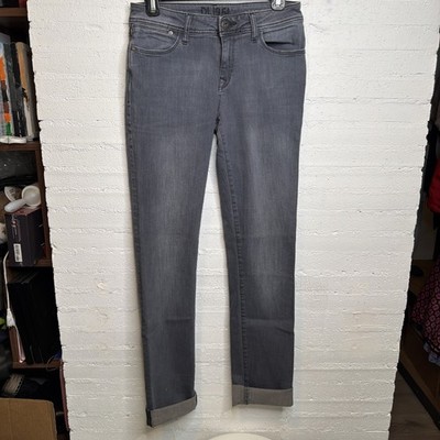 DL1961 Women's Coco Curvy Straight Leg Jeans Gray 25 Capsule Quiet Luxury