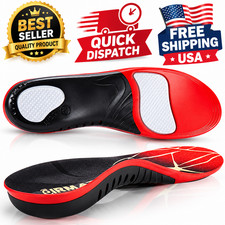 Plantar Fasciitis High Arch Support Insoles for Men Women, Arch Support Inserts.