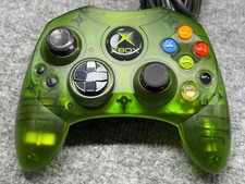 OEM Original Xbox Transparent Green S Control...