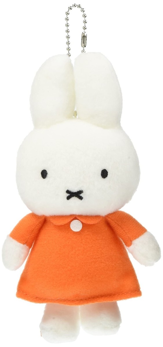 Sekiguchi Miffy Plush Keychain Official Polyester Toy 186mm for