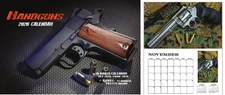 2026 HANDGUNS WALL CALENDAR 1911 gun ammo safe colt  .357 Magnum .45 Trump Maga