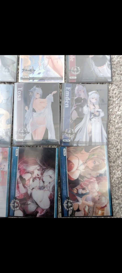 Azur Lane Collection Clear Lot: Brest Tosa Yorck Formidable Emden ...