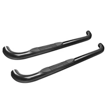 Westin E-Series 3" Round Black Nerf Step Bars for Ford Bronco F-150 F-250 F-350