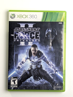 Star Wars the Force Unleashed II (Microsoft Xbox 360) CIB w/ Manual TESTED 