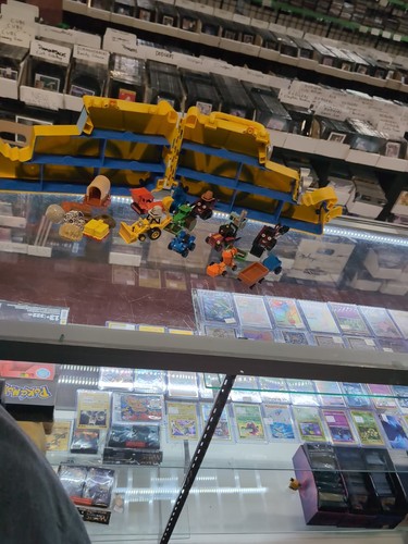 Bob The Builder Scoop Portable Carrying Carry Case Bulldozer + Diecast Cars ++ - Picture 2 of 17