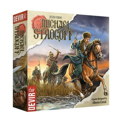 Devir Board Game Michael Strogoff Box EX/Mint