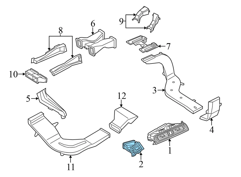 BMW 535D XDRIVE 2014-2015 - Altavoz central izquierdo / Woofer (HIFI) 9169685 Foto 3 de 4