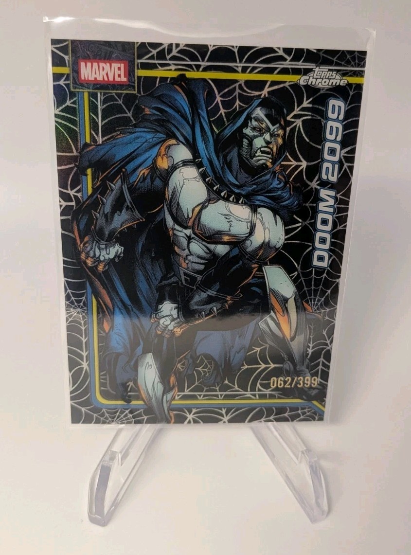 Topps 2026 Topps Chrome Marvel Doctor Doom Doom 2099 #112 Serial #062/399