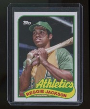 Reggie Jackson & Mark McGwire 2023 Topps Archives Double Headers Insert #1989DH-