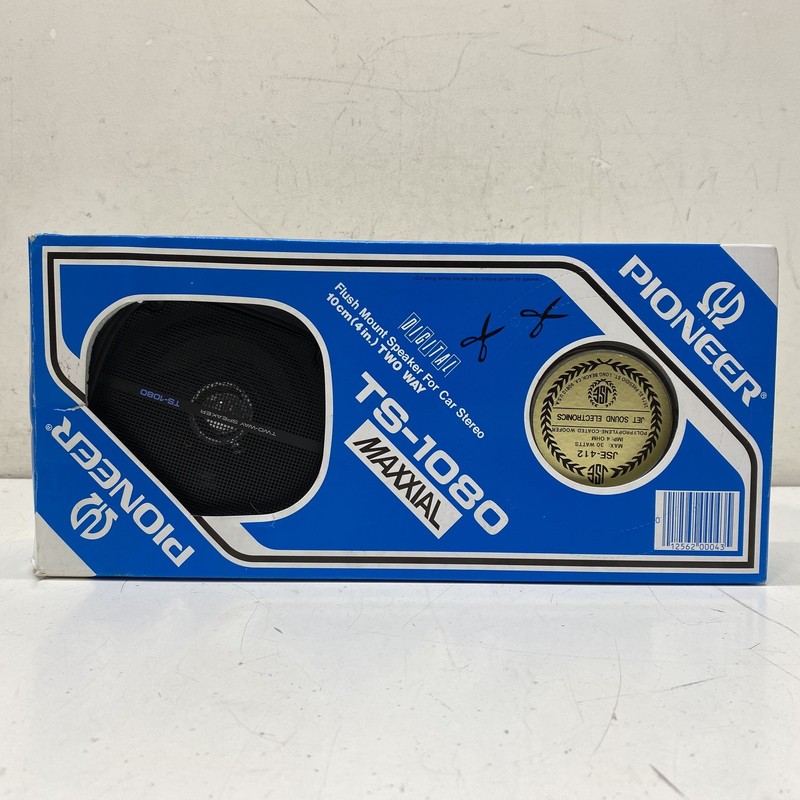 Pioneer Speaker TS-1080 Black 4 Inch 2 Way 30W Max Car Audio Fair
