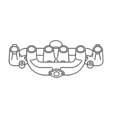 R0064 Manifold Fits Allis-Chalmers