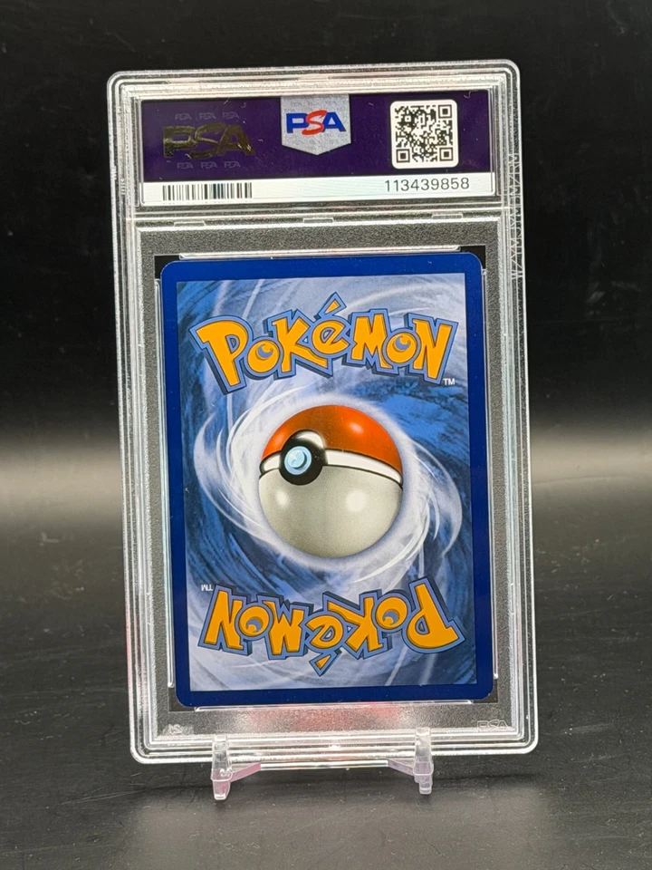 PSA 8 NM/MT Shining Rayquaza Shining Legends Holo 56/73 - Image 2 of 2